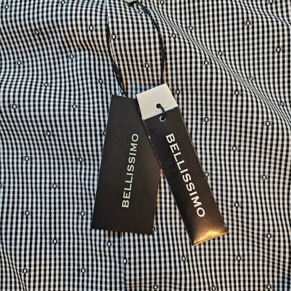 Bellissimo Men's Long Sleeve Dress Shirt - Size L Tall - Picture 5 of 8